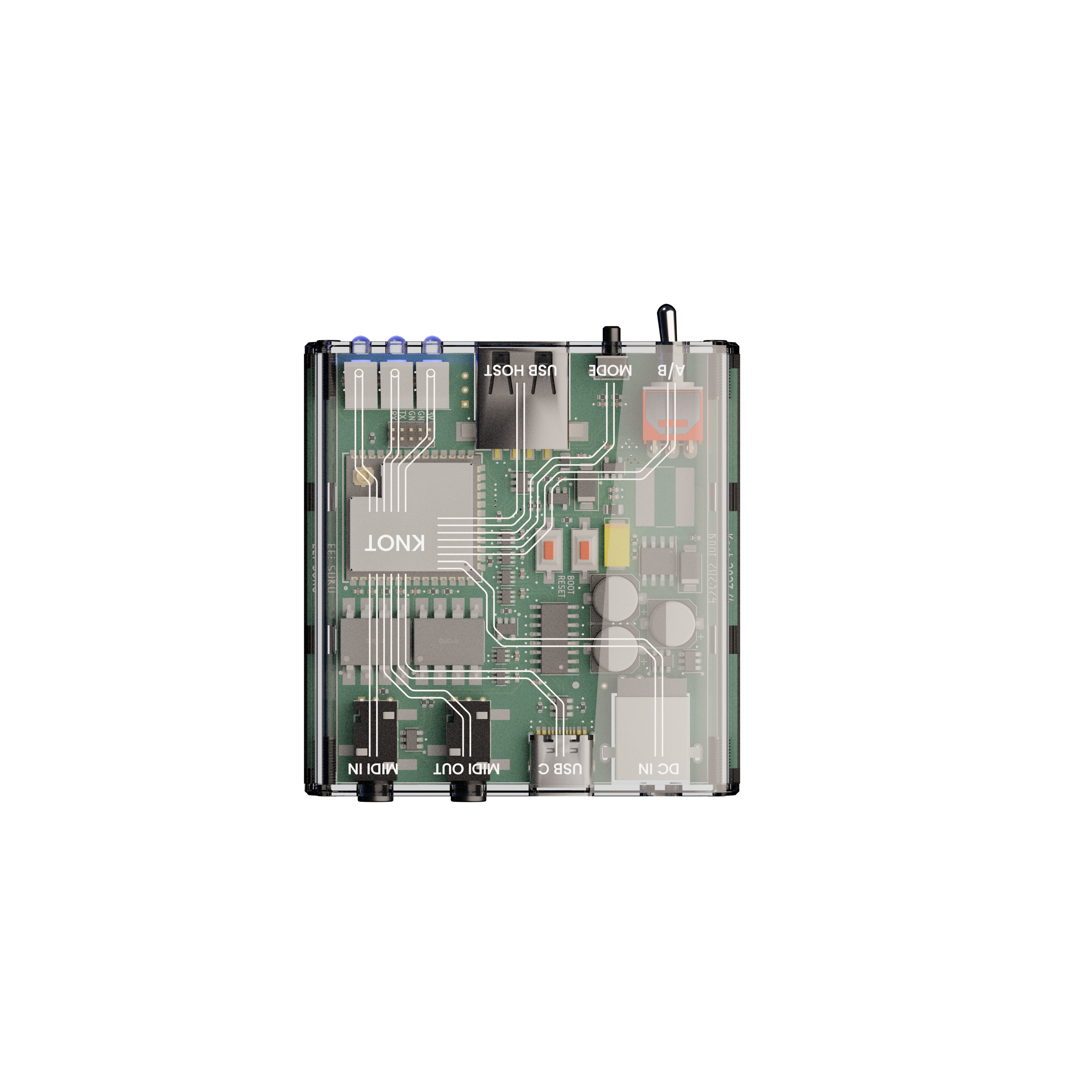 Knot render inside
